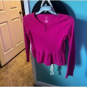 Girls 10/12 shirt new never worn